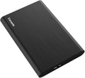 500GB Ultra Slim Portable External Hard Drive USB3.0 HDD Storage Compatible for PC Desktop Laptop MacBook Chromebook Xbox One Xbox 360 PS4 (Black)