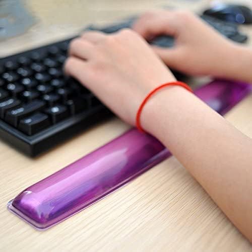 Silicone Gel Keyboard Wrist Rest Set Plus Keyboard &amp Mouse Wrist Support Pad Office Computer Laptop Mac - Durable Comfortable and Pain Relief