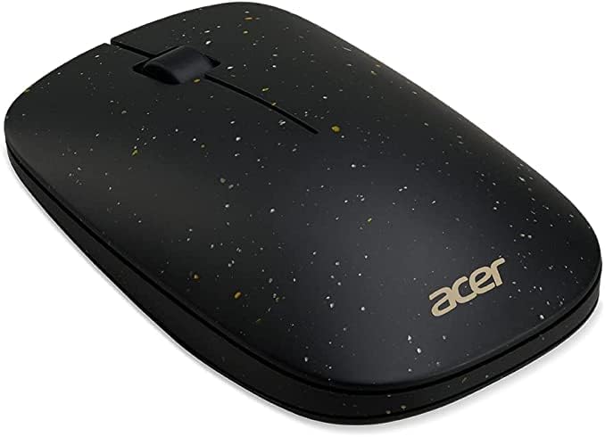 acer Vero 3 Button Mouse | 2.4GHz Wireless | 1200DPI | Made with Post-Consumer Recycled (PCR) Material | Certified Works with Chromebook | Black (Pack of 20)