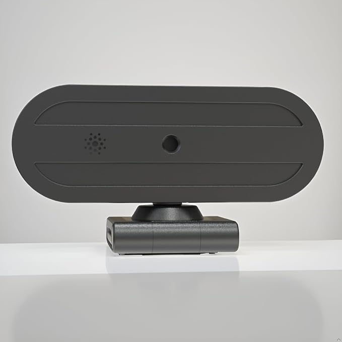 W4 2K Autofocus Webcam with Dual Mics &amp LED Light 1080P 60fps/2K 50fps USB Streaming Camera for PC Laptop Switch 2 Desktop - Plug and Play