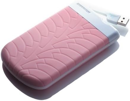 Freecom Tough Drive Pink 250GB [Integrated USB Connection Shockproof External Mobile Hard Drive] 32698