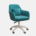 Computer Chair Home Office Chairs Modern Simplicity Gaming Chair Fashion Casual Desk Chair Bedroom Backrest Computer Armchair (White)/Green Blue