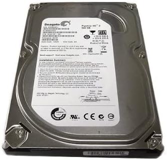 Seagate 500 GB Pipeline HD SATA 3Gb/s NCQ 8MB Cache 3.5-Inch Internal Bare Drive (ST3500312CS)