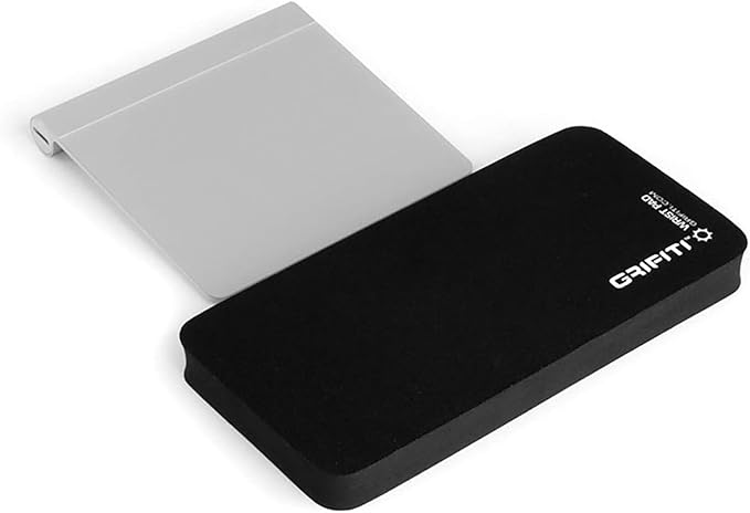 GRIFITI Fat Wrist Pad Set 14 X 4 X 0.75 Inch and 8 x 4 Inch Mouse Pad Computer Keyboard Rest Support for Tenkeyless Ergonomic Gaming Wrists Rests Pads - Desk Resting Accessories for Carpal Tunnel
