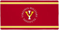 Virginia Military Institute VMI Keydets Primary Logo Stripes Large Gaming Mouse Pad Desk Mat with Stitched Edges Non-Slip Base for Gamer Home and Office 31.5 x 15.7