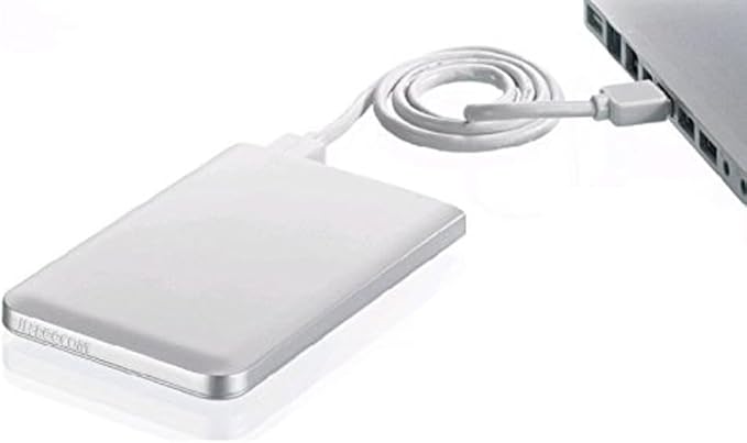 Freecom Mobile Drive Mg 1TB USB 3.0/FW800 Portable External Hard Drive with Magnesium Enclosure for MacBook Silver 97712
