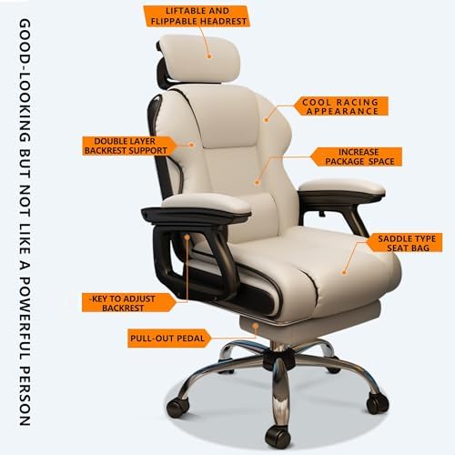 Comfortable High Back Gaming Chair with Cool Racing Design | Swivel Office Chair for Live Streaming Computer Chair with Height Adjustment 360° Swivel Height APink-One Size