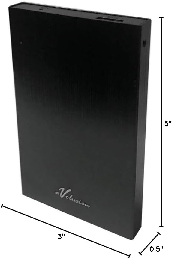 Avolusion HD250U3 1TB USB 3.0 Portable External Gaming Hard Drive (for PS4 Pre-Formatted)