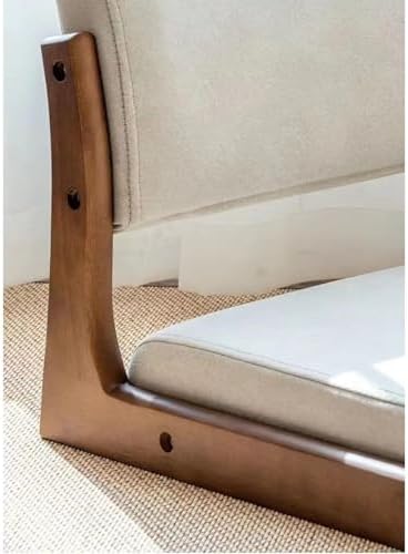 Floor Chair Floor Chair Meditation Chair Japanese Bed Vintage Chair With Backrest Multifunctional Wooden Chair Living Room Bedroom Furniture Space Saving High Stability Office Chair Floor Sofa (Style