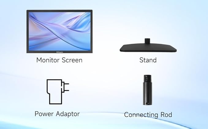 OkVrxyztnl19.5 HD 1440x900 PC Monitor 75Hz Refresh Rate 5ms Built-in Speaker HDMI x1 VGAx1 Mounting Suitable for laptops Office Computers and desktops