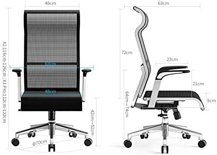 Office Chair Gaming Chair Computer Chair Study Room Simple Full Mesh Ergonomic Gaming Chair Computer Chair Office Swivel Chair Chair Home (Color : Style 2)