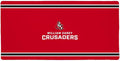 William Carey University Crusaders Primary Logo Stripes Large Gaming Mouse Pad Desk Mat with Stitched Edges Non-Slip Base for Gamer Home and Office 31.5 x 15.7