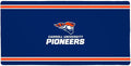 Carroll University Pioneers Primary Logo Stripes Large Gaming Mouse Pad Desk Mat with Stitched Edges Non-Slip Base for Gamer Home and Office 31.5 x 15.7