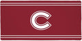 Colgate University Raiders Primary Logo Stripes Large Gaming Mouse Pad Desk Mat with Stitched Edges Non-Slip Base for Gamer Home and Office 31.5 x 15.7