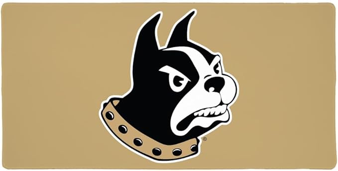 Wofford College Primary Logo Large Gaming Mouse Pad Desk Mat with Stitched Edges Non-Slip Base for Gamer Home and Office 31.5 x 15.7