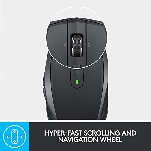 LOGITECH - MX Anywhere 2S Wireless Laser Mouse - Black (Renewed)