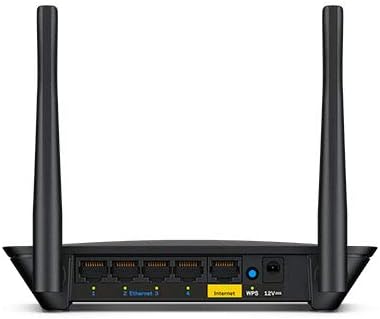 Linksys E5400 WiFi 5 Dual Band Router | 1500 Sq. ft Coverage | 10+ Devices | Parental Control Guest WiFi | Speeds (AC1200) 1.2Gbps