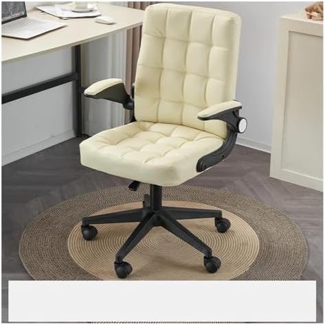 Ergonomic Gaming Chair with Swivel Lift for Office Boss Study Comfortable Home Living Room Furniture for Work Black