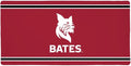 Bates College Bobcats Primary Logo Stripes Large Gaming Mouse Pad Desk Mat with Stitched Edges Non-Slip Base for Gamer Home and Office 31.5 x 15.7