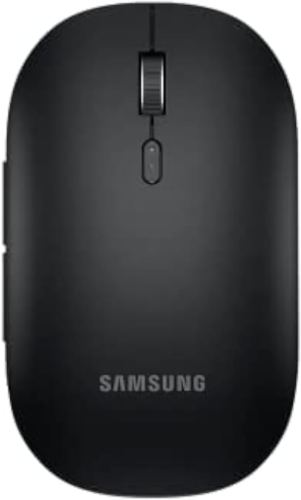 Samsung Bluetooth Wireless Mouse Slim Compact Silent for Laptop Tablet MacBook Android Windows - Black