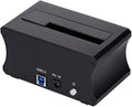 External Hard Drives USB3.0 Hard Drive Docking Station 2.5/3.5'' SATA HDD/SSD High Speed Aluminum Alloy HDD Enclosure Card Reader
