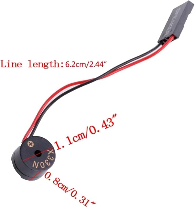 Newest 1pc Mini Plug Speaker for PC Computer Motherboard Case Buzzer Board Beep Alarm