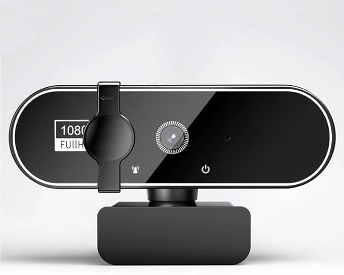 4K Webcam Video Camera 2K Autofocus Streaming Web Cam with Microphone Full HD 1080P Webcams for PC/Computer/Laptop(1080P)