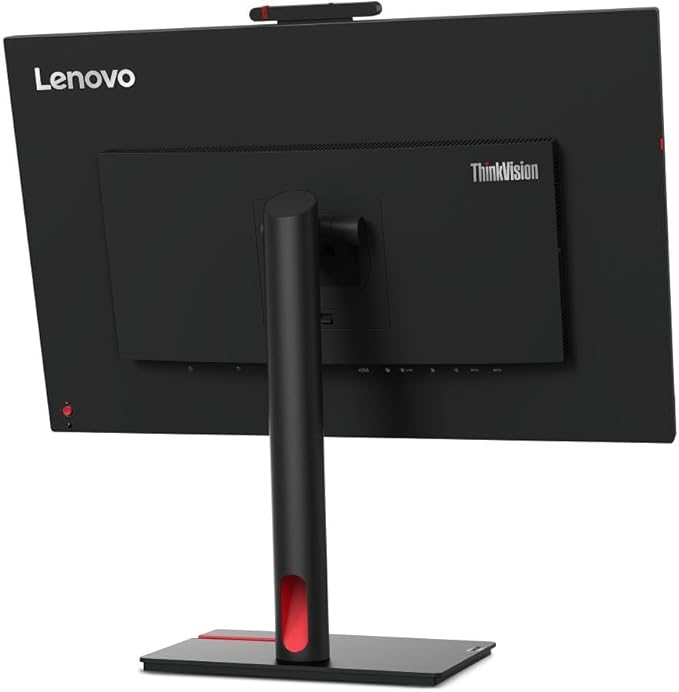 Lenovo ThinkVision T27hv-30 27 Class Webcam WQHD LED Monitor - 16:9 - Raven Black