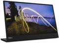 Lenovo ThinkVision M15 16 Class Full HD LED Monitor - 16:9 - Raven Black - 15.6 Viewable - in-Plane Switching (IPS) Technology - WLED Backlight - 1920 x 1080-16.7 Million Colors - 250 Nit - 6 ms -