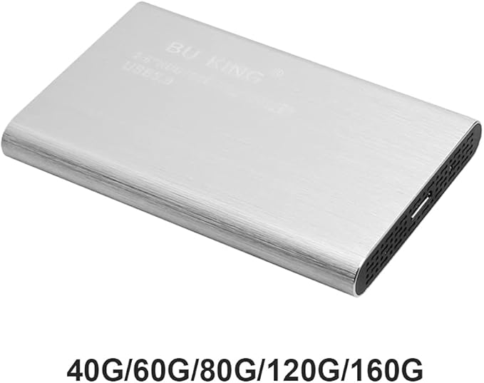 Connectors YD0011 External Hard Drive USB 3.0 Portable HHD Aluminum Shell Round Edge - (CN Cable Length: 160g)