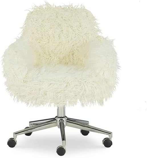 Office Chair Gaming Chair Computer Chair Adjustable Height Office Chair Gaming Chair Computer Chair Office Chairs (Color : Argento Size : Light Grey)