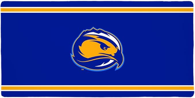 Fort Lewis College Primary Logo Stripes Large Gaming Mouse Pad with Stitched Edges Non-Slip Base for Gamer Home and Office 31.5 x 15.7