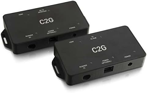 C2G USB Extender for Logitech Video Conference System Black 150 Feet (45.72 Meters) Cables to Go 34031