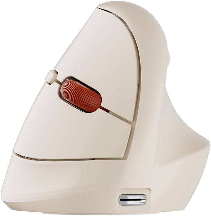 DAREU Ergonomic Vertical Wireless Mouse for Small Hands2.4GHz / BT Optical Vertical Mice with Ergo Design for Comfort and Reduced Wrist Strain3 Multi-Device Connectivity for Computer/PC/Laptop