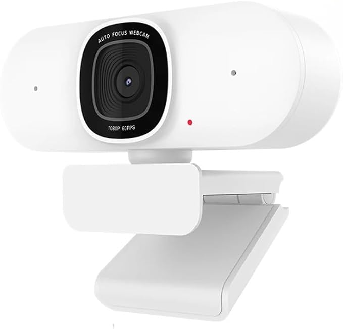 2K Full Webcam with AI Noise Suppression Microphone Camera Plug-and-Play for Computer Laptop
