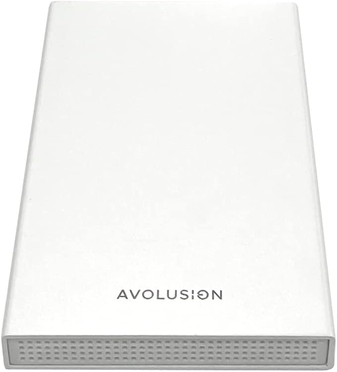Avolusion HD250U3-WH 1TB USB 3.0 Portable External Gaming Hard Drive (for Xbox Series X|S Pre-Formatted)