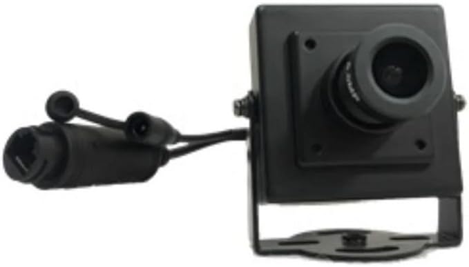 InVid Tech ULT-P2SQPOE36NH 2 Megapixel IP Miniature Square PoE Camera 1/2.8 CMOS Sensor 3.6mm Lens 1920x1080 Resolution Embedded Linux WDR SD Slot 12VDC/PoE Operation