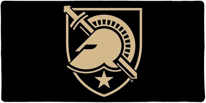 United States Military Academy Primary Logo Large Gaming Mouse Pad Desk Mat with Stitched Edges Non-Slip Base for Gamer Home and Office 31.5 x 15.7