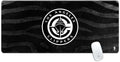 Skinit Extra Large Gaming Mouse Pad - Officially Licensed LA Clippers Animal Print Design with Stitched Edges Waterproof Non-Slip Rubber Base Desk Mat for Keyboard &amp Mouse 35.75 x 15.4 inche