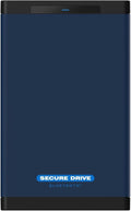SecureData SecureDrive BT 2TB Hardware Encrypted USB 3.0 Ext Drive FIPS 140-2 Level 3 Unlock via Phone app TAA Compliant CJIS HIPAA CMMC GDPR Compliant Works with Mac and Win Free AV