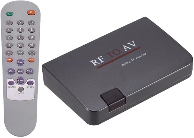 Analog CATV Tuner with IR Remote for Worldwide TV Systems