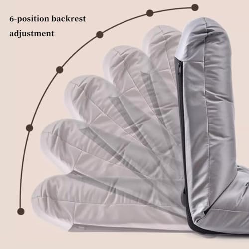 Floor Chair Floor Chair with Backrest Foldable Floor Chair Adult Foldable Floor Lazy Sofa Lazy Sofa Meditation Chair Window Chair Foldable Floor Gaming Chair for Living Room (/Beige)