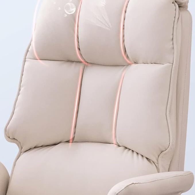 Office Chair PU Leather Office Chair Gaming Chair Computer Swivel Gamer Live Chair Home Bedroom Sofa Armchairs Furniture(Size:1Color:D)