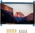 ASHATA 7 Inch Capacitive Touchscreen Monitor 1024X600 LCD Display Screen Support 5 Point Touch Portable Monitor for for System Drive