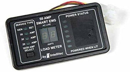 0000903150 50 Amp Smart EMS Monitor Panel Black