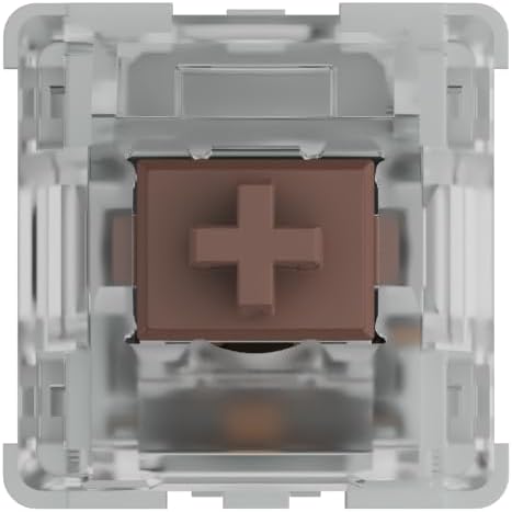 GLORIOUS Kailh Bronze Mechanical Keyboard Switches - Tactile &amp Clicky - Premium Quality for Gamers &amp Typists - 120 Pieces Pack