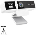 4K High Definition Computer Camera Network Live Broadcast High Definition Video Conference USB Camera with Built-in Microphone for Laptop Desktop A