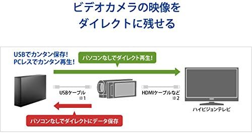 I-O DATA USB 3.0/2.0 Connection External Hard Disk 3.0TB HDC-LA3.0 from Import JPN