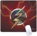 Skinit Medium Gaming Mouse Pad - Officially Licensed The Flash Movie: Logo Poster Design with Stitched Edges Waterproof Non-Slip Rubber Base Desk Mat for Keyboard &amp Mouse 17.7 x 15.75 inches