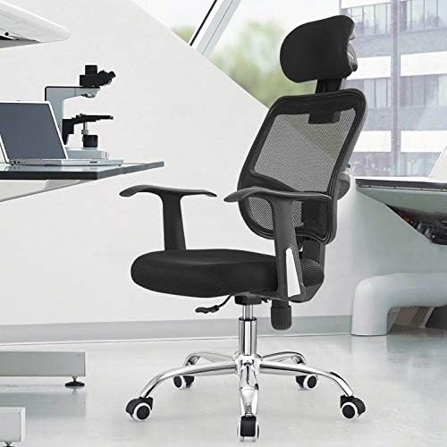 Office Chair Gaming Chair Computer Chair Mesh Computer Chairs and Lightweight and Breathable Office Chairs (Color : Argento)
